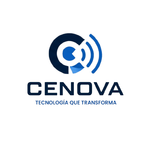 Logo de CENOVA, Tecnología que transforma